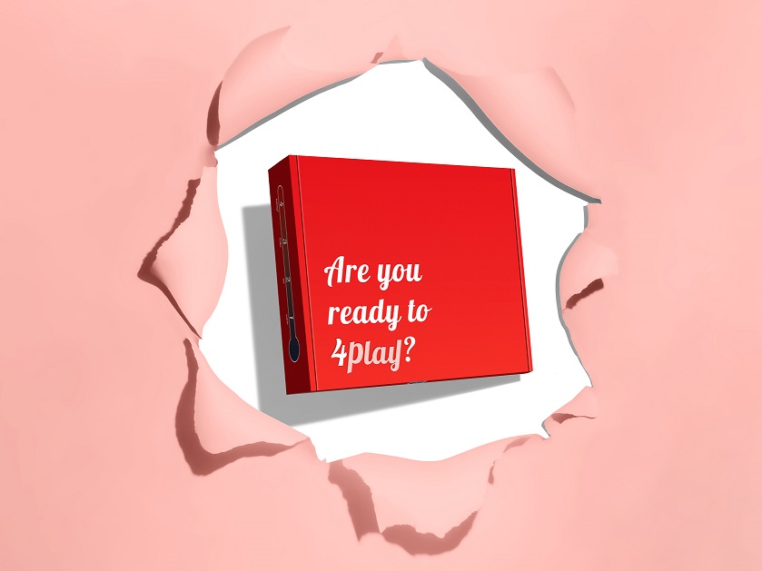 קופסת 4PLAY חנות פופ אפ