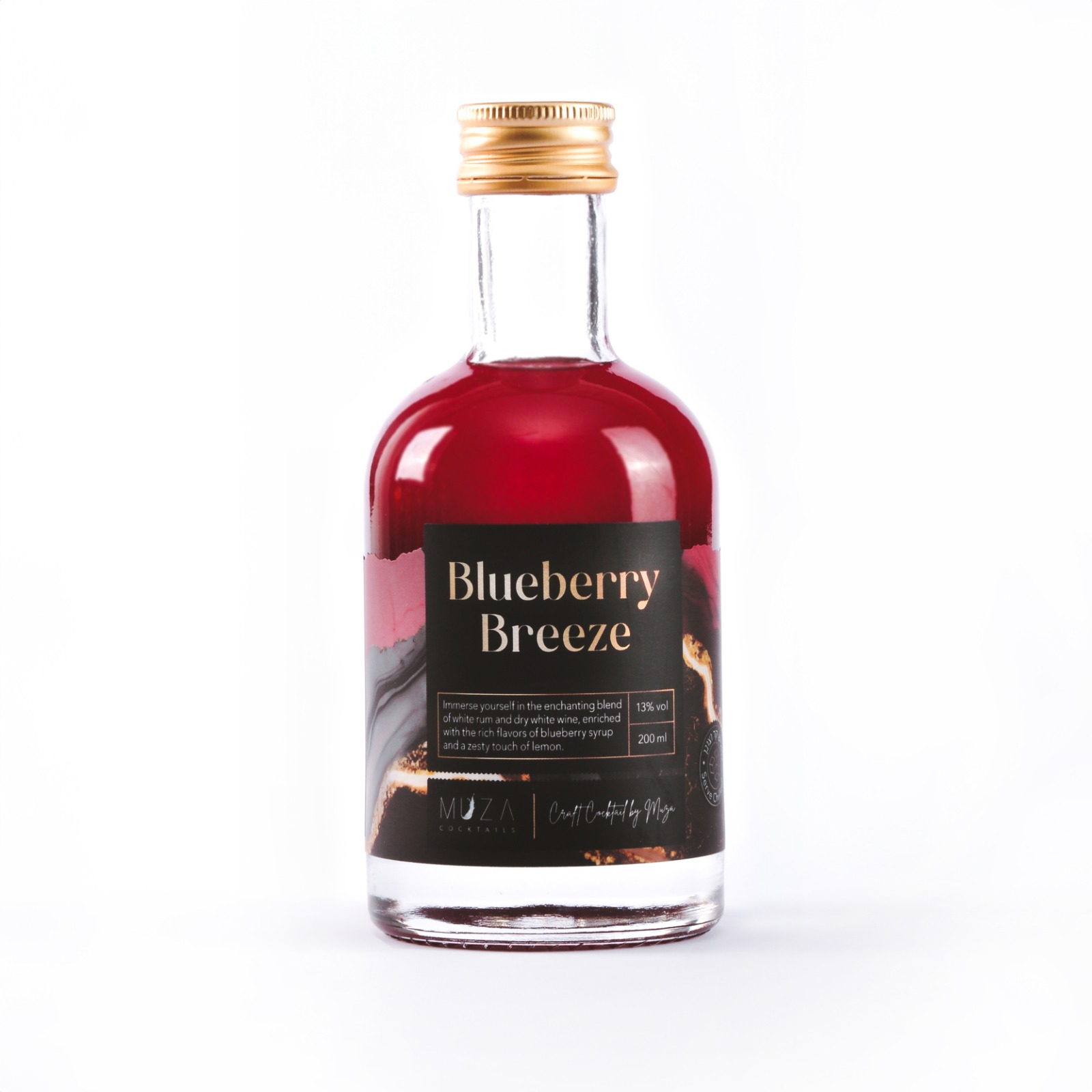Blueberry Breeze Cocktail - קוקטייל לערב רומנטי - OH MY BOX