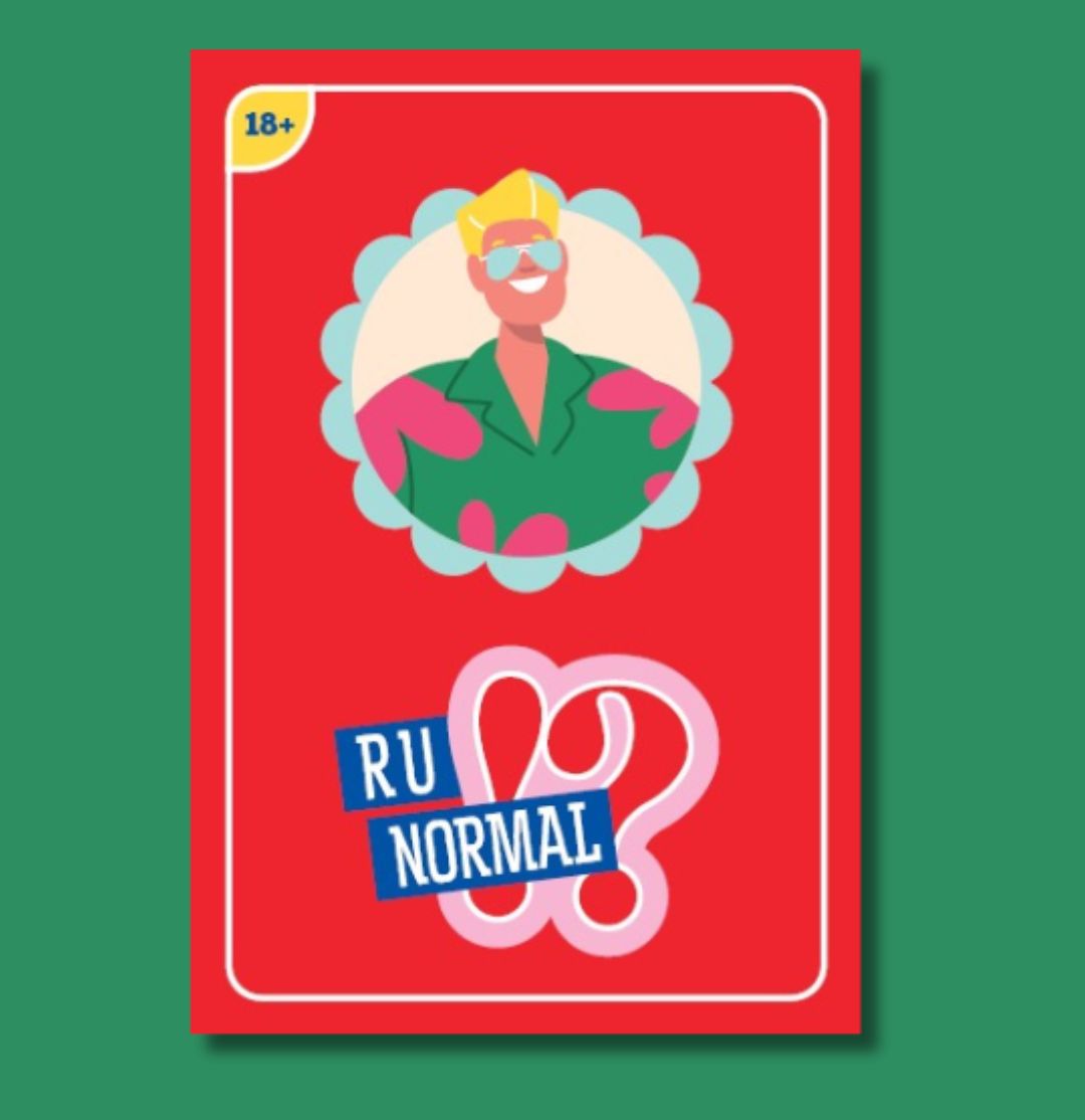 סט כרטיסיות 18+ התוספת הנועזת R U NORMAL